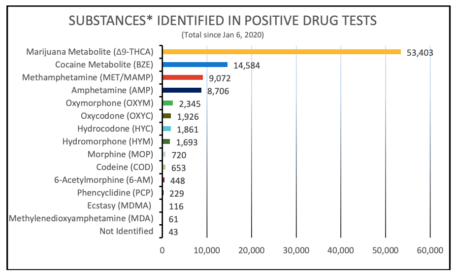 Drug and Alcohol ClearingHouse Statistics