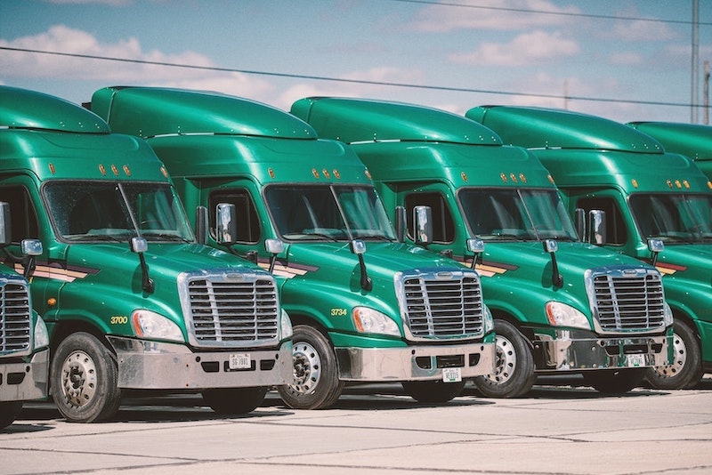 green trucks
