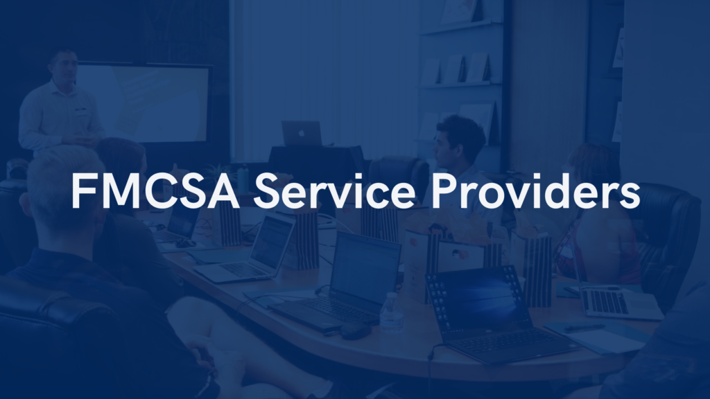 FMCSA Service Providers
